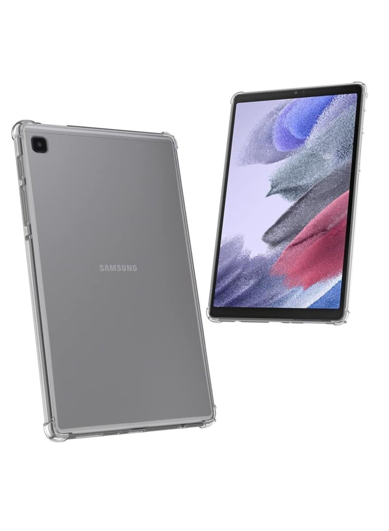 Clear Case Compatible with Samsung Galaxy Tab A7 Lite 8.7 2021 (SM-T220/T225/T227) Ultra Clear Soft Flexible Transparent TPU Skin Gel Back Cover Shell, Clear - Image 4