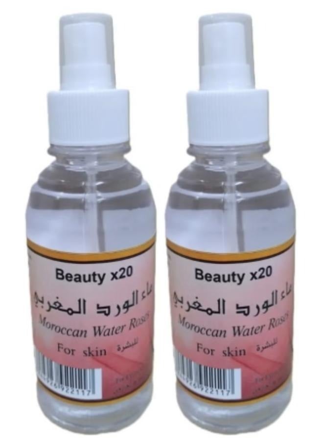 بيوتي 2.0 قطعتين من ماء الورد المغربي 200 مل - Image 1