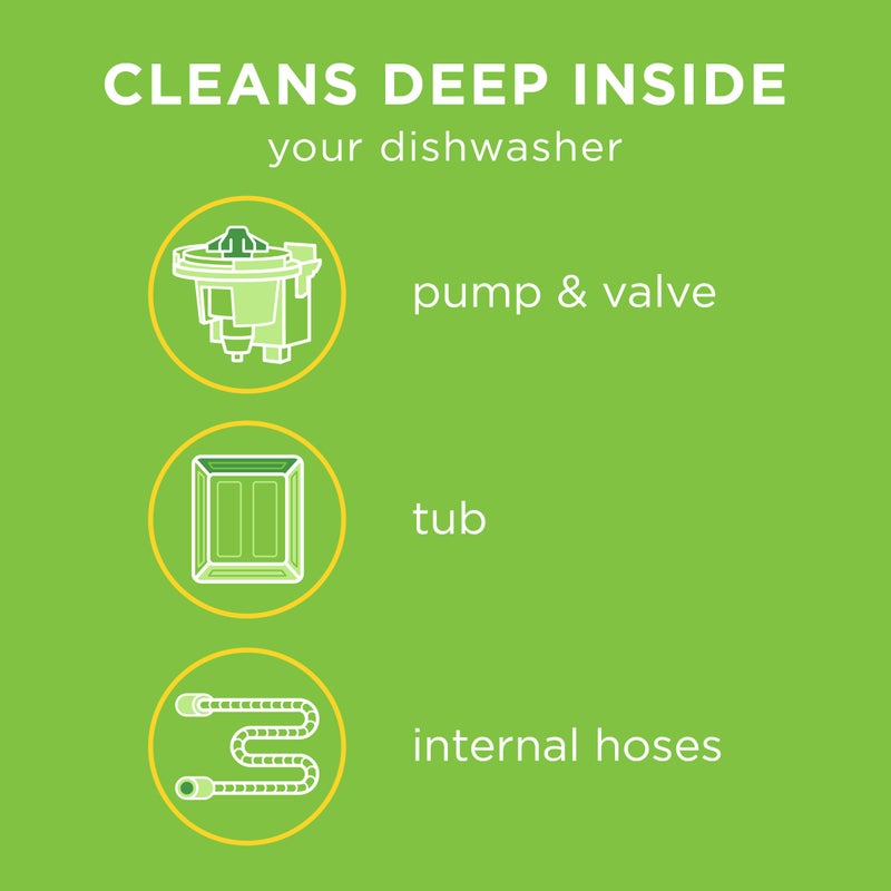 Affresh Dishwasher Cleaner, Helps Remove Limescale and Odor-Causing Residue, 6 Tablets - Image 4
