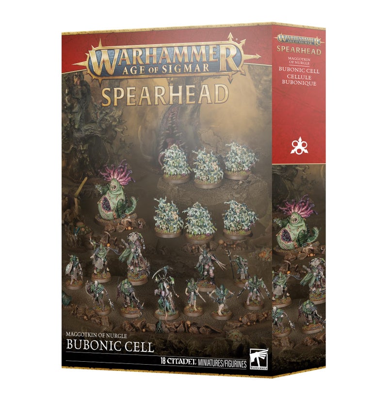 Games Workshop - Warhammer Age of Sigmar - Maggotkin of Nurgle - Spearhead Bubonic Cell