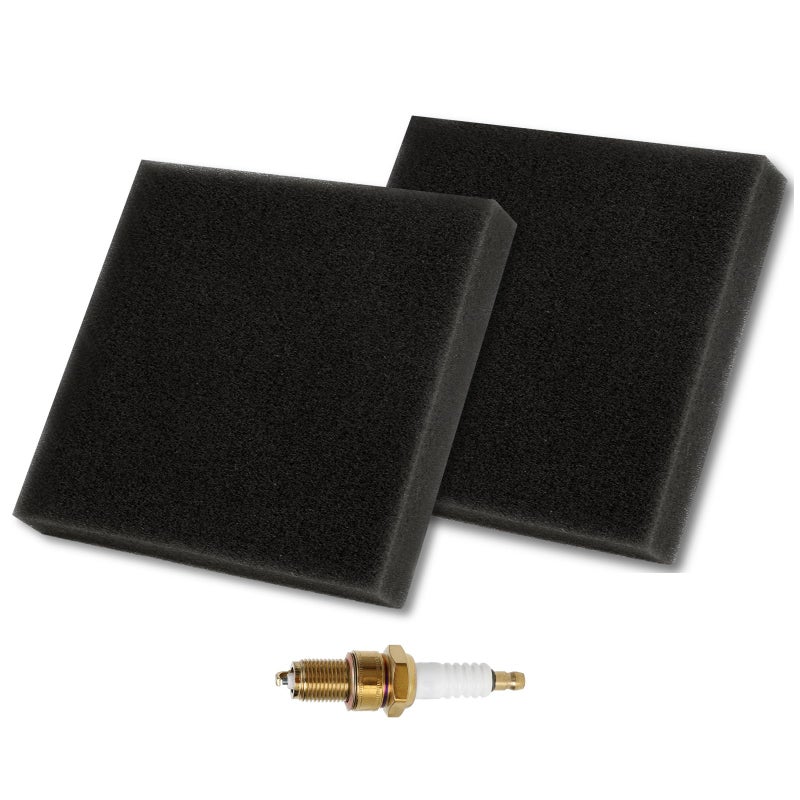 CILOYU 212cc Air Filter Foam Kit Replacement for Non Hemi Predator 212 Engine 65HP Freight Rato Power Motor R210III 212cc Gas Engine Mini Bike Go Kart Part Sponge Air Filter Foam with F7TC Spark Plug - Image 3