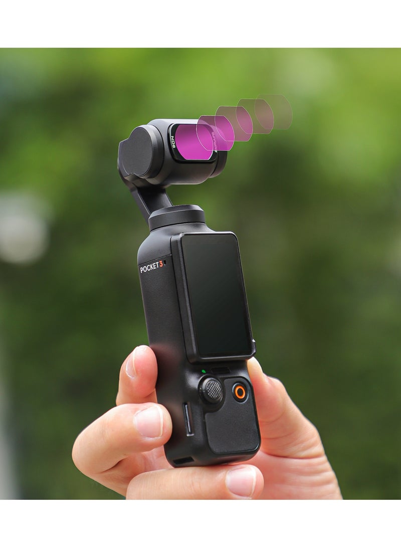 SUNNY LIFE Magnetic 3-mix set Lens Filter CPL+ ND8+ ND16 Filters for OSMO POCKET 3  - Image 1