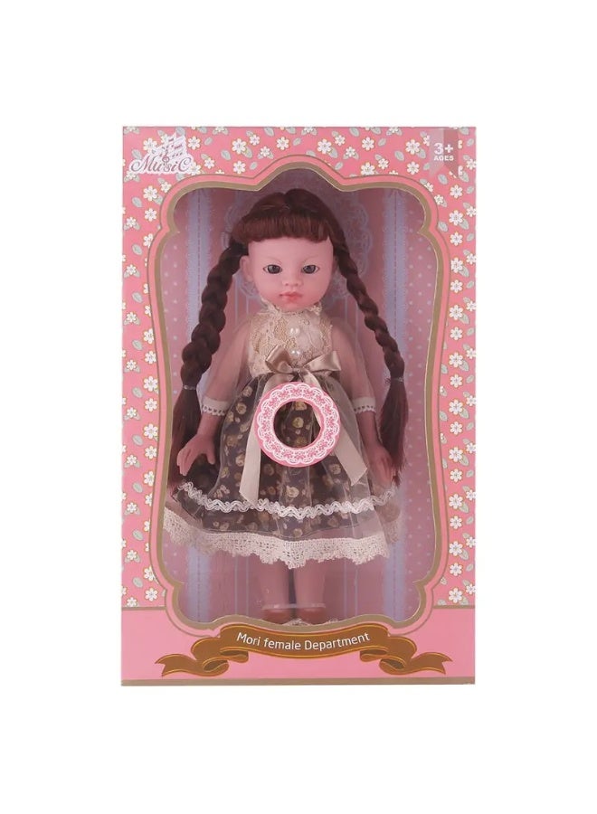 STEM Baby So Lovely – 12-Inch Upright Silicone Doll for Girls with Music - Image 1