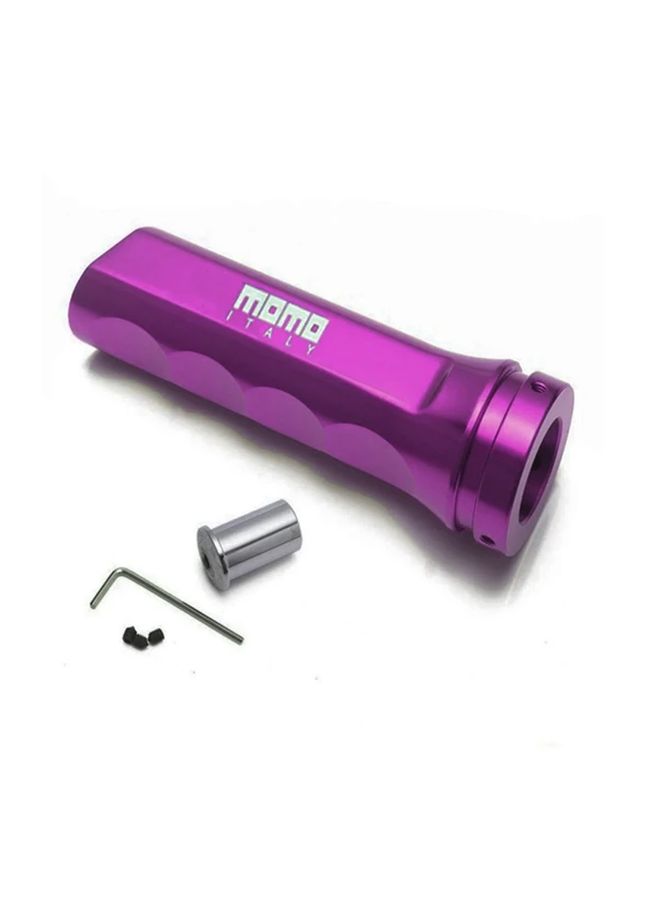 Red Aluminum Anti Slip Handbrake Handle Sleeve Protector Cover Car Accessory - Image 5