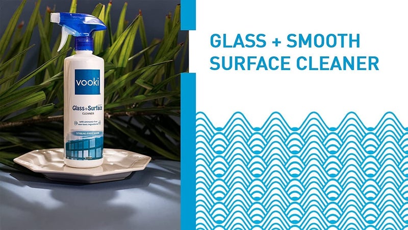 Vooki Eco-Friendly Glass & Smooth Surface Cleaner Spray, Non-Toxic Cleaning Liquid for Glass, Windows, Mirrors, Windshields, Smooth Surfaces - 500ml (Pack of 2) - Image 5