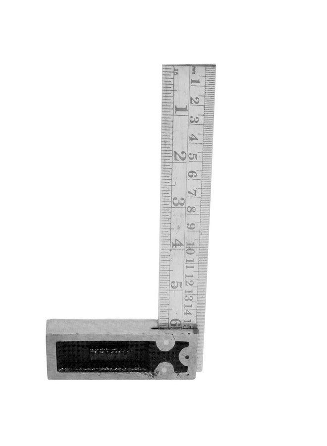 Tools-4-All Metal/Wood Montstar Metal Try Square, 6" (Multicolor) - Image 1