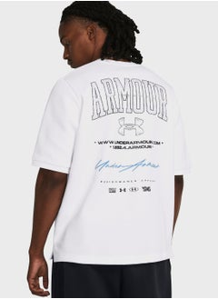 UNDER ARMOUR Essential Fleece Oversized Crew Sweatshirt  - Image 2
