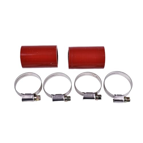 JZGRDN 2PCS 1" High Temp Silicone Pipe & 4PCS Hose Clamps Kit Compatible with 1987-2006 Yamaha Blaster YFS200 ATV - Image 5
