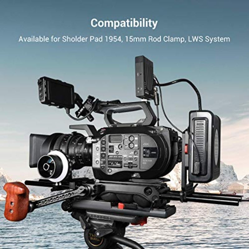 Camera rail support system rods: aluminum, black, lightweight and precise 8-inch 15mm rods for clamps, offset, matte box, follow focus - Image 4