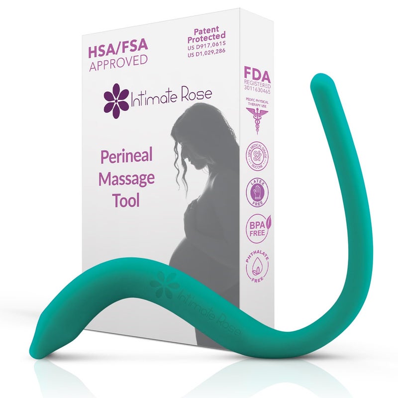 Intimate Rose Perineal Massage Tool with 10 Vibration Modes: Designed for Labor and Delivery Essentials - Used During Pregnancy, Labor Prep, Third Trimester, and Postpartum - A Maternity Must Have by Intimate Rose - Image 1