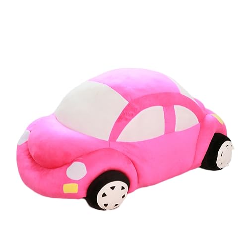 CHELEI2019 126 Car Stuffed AnimalCute Car Shaped Plush Pillow ToyGifts for GirlsKidsPink - Image 1