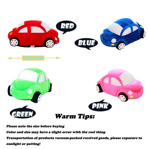 CHELEI2019 126 Car Stuffed AnimalCute Car Shaped Plush Pillow ToyGifts for GirlsKidsPink - Image 5