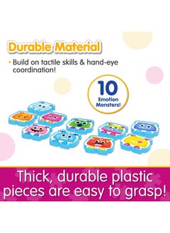 THE LEARNING JOURNEY The Learning Journey Early Learning Emoji Monster - Teaching Toddler Toys & Gifts for Boys & Girls Ages 2 Years and Up  - Image 3