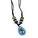 REALBUG Gold Scorpion Necklace Blue - Image 3