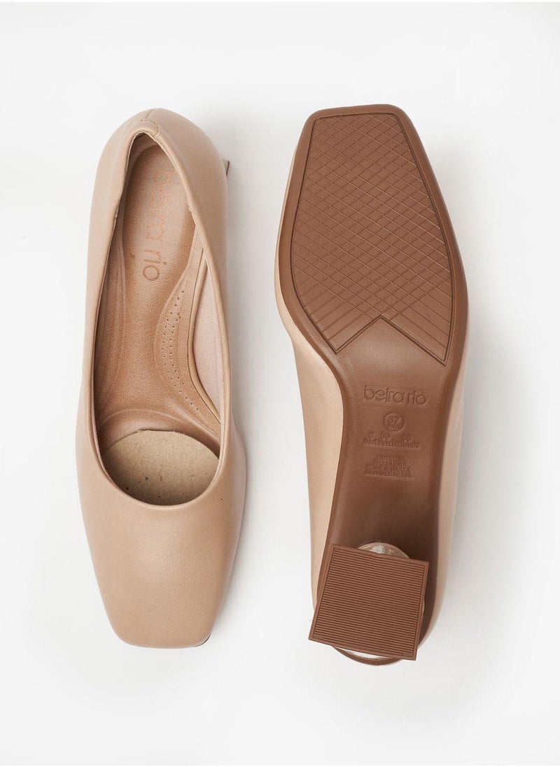 Beira Rio Hunter Ladies Mid Heel Shoes  - Image 5