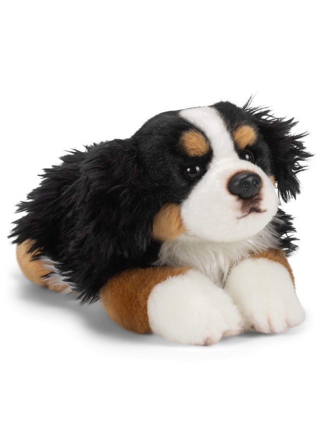 DEMDACO Bernese Mountain Dog Black and Tan 10 inch Children's Soft Plush Stuffed Animal Toy - Image 1