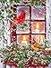 Springbok 500 Piece Jigsaw Puzzle for Adults Together for Christmas Features a Pair of Cardinals on a Snowy Winters Holiday Outdoor Scene PrecisionCut Puzzle Pieces Made in The USA - Image 2
