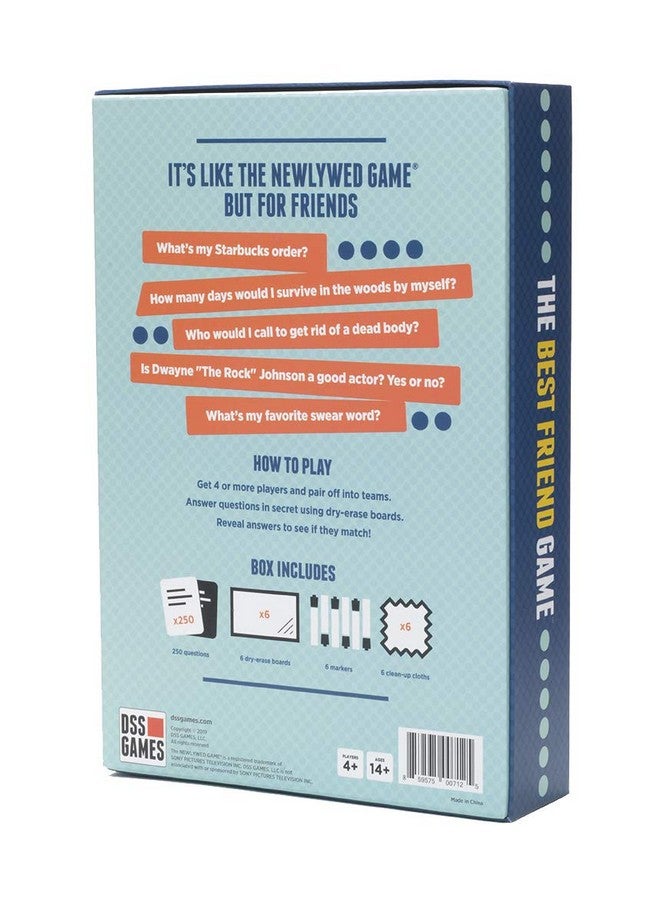 DSS Games The Best Friend Game - Think You Know Your Friends? [A Party Game] - Image 3