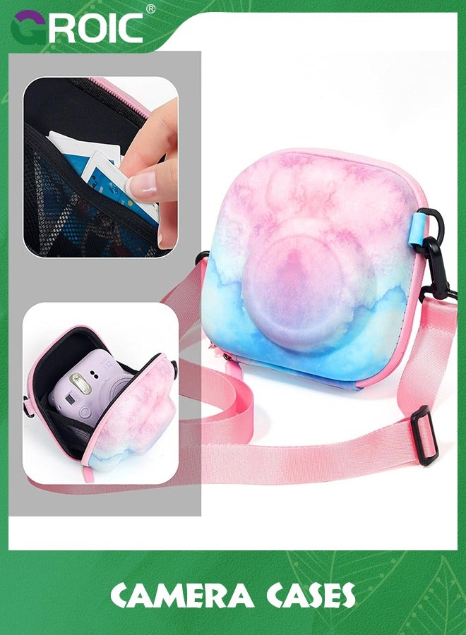 جرويك Camera Carrying Protective Bag, Hard Camera Storage Case Shoulder Bag with Shoulder Strap Compatible with Mini 99/90/40/EVO/12/11/9/8+/8/90/70/40/26+/25/7s Camera - Image 4