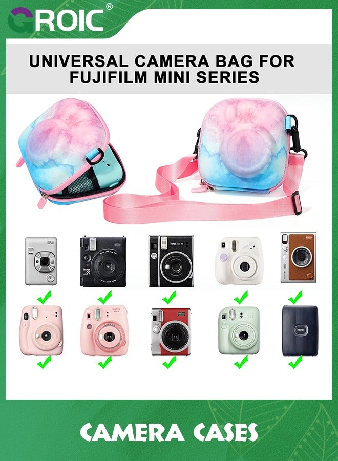 جرويك Camera Carrying Protective Bag, Hard Camera Storage Case Shoulder Bag with Shoulder Strap Compatible with Mini 99/90/40/EVO/12/11/9/8+/8/90/70/40/26+/25/7s Camera - Image 2