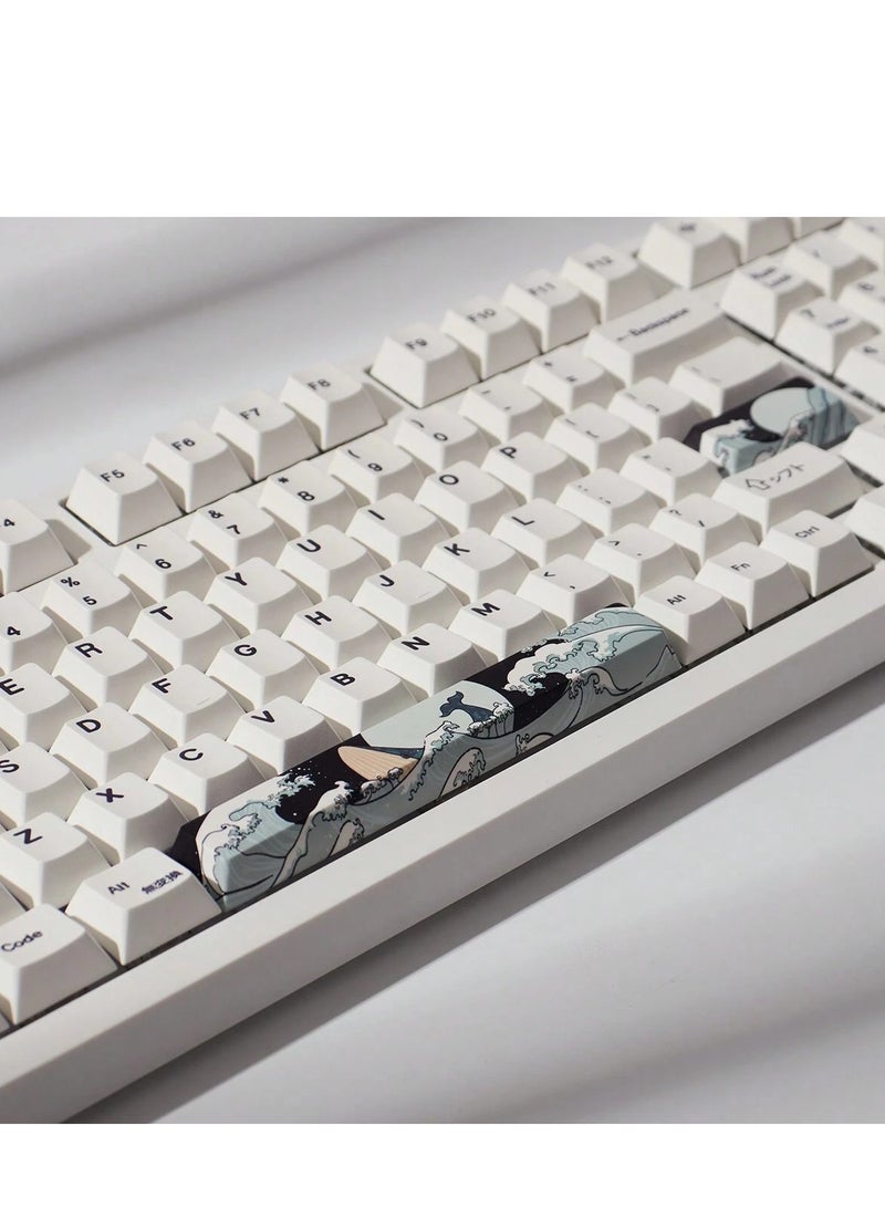 Keycaps Artisan Ocean Wave Design Multi-Size Keycap Set for Mechanical Keyboard - Image 5