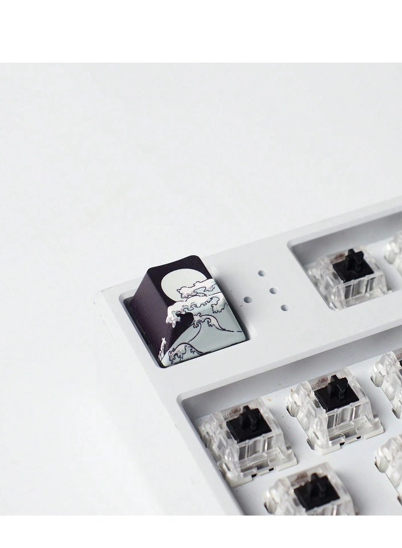 Keycaps Artisan Ocean Wave Design Multi-Size Keycap Set for Mechanical Keyboard - Image 4