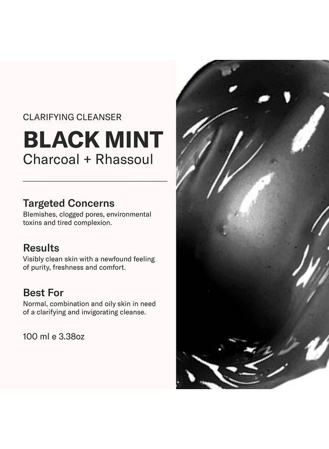 Odacite Black Mint Clarifying Cleanser 100 Ml - Image 3