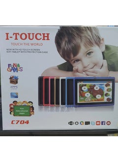 جهاز لوحي I Touch C704 بشاشة LCD 7 بوصات 3G Dongle متعدد الألوان