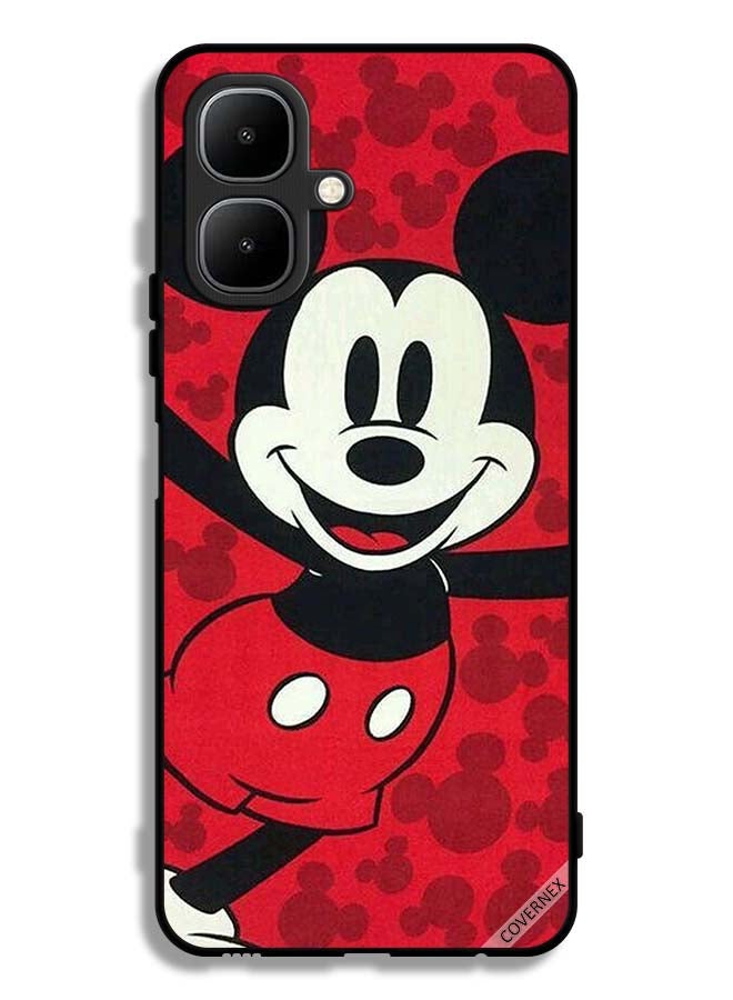Covernex Infinix Smart 10 Protective Case Cover Happy Mickey Mouse