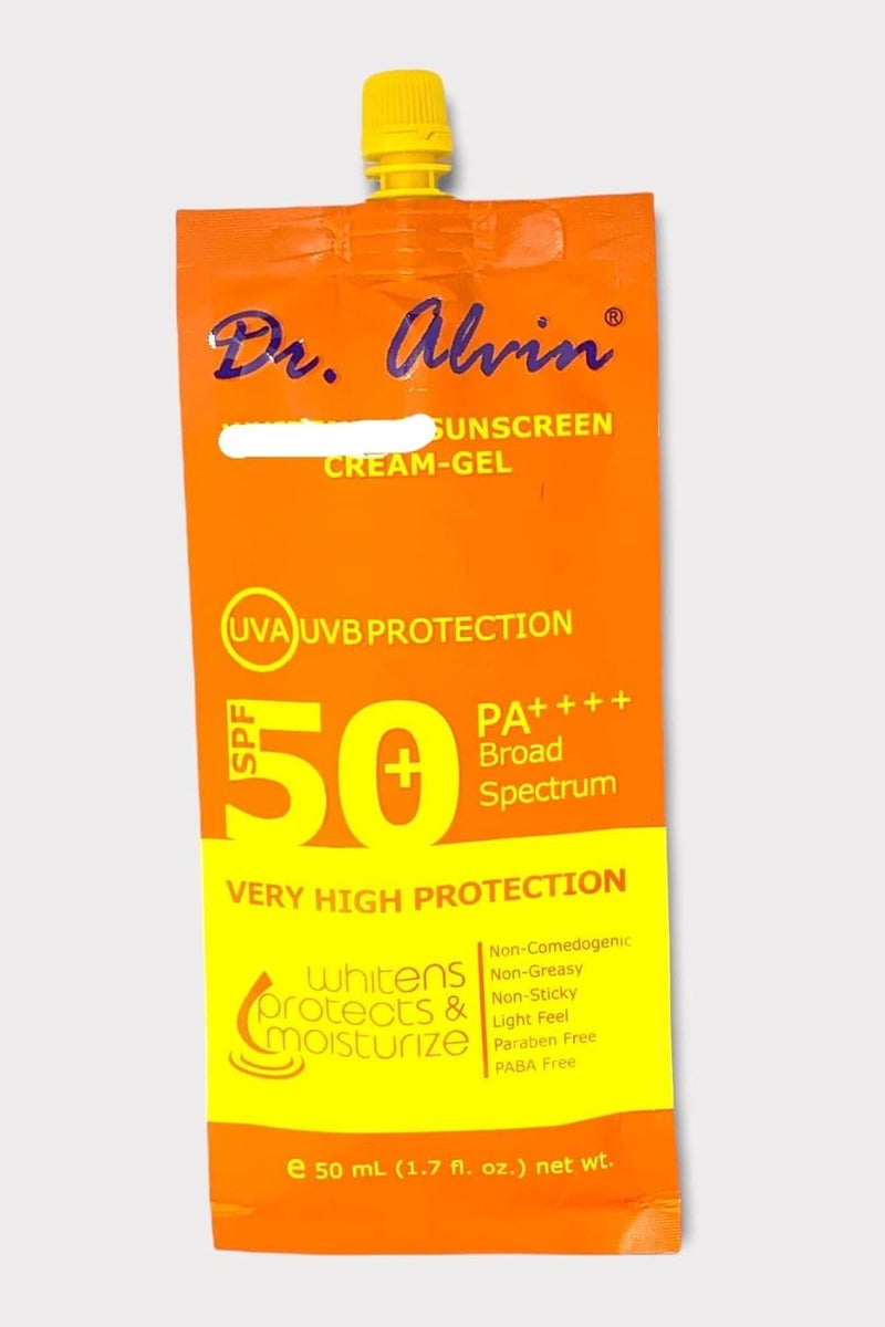 دي آر. ألفين Whitening Sunscreen Cream Gel 50ml