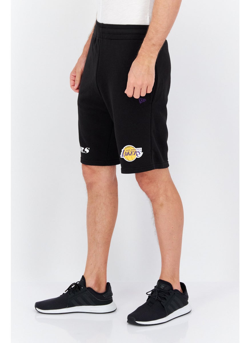 NEW ERA Men Sportswear Fit Training Shorts, Black  - Image 4