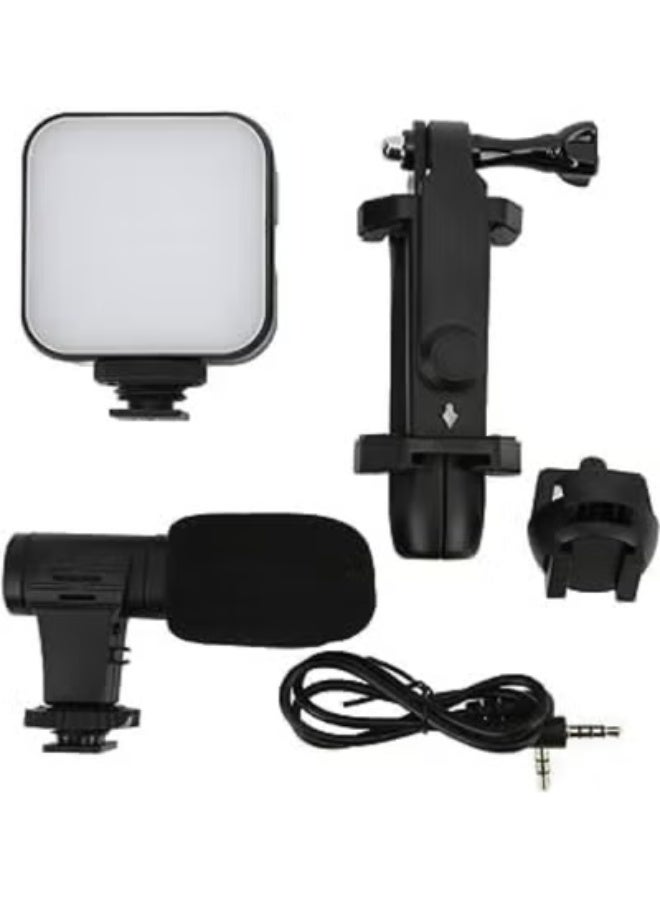 عدة تصوير فيديو مع عصاية سيلفي – عملية وسهلة الاستخدام لجميع الهواتف الذكية - Image 2