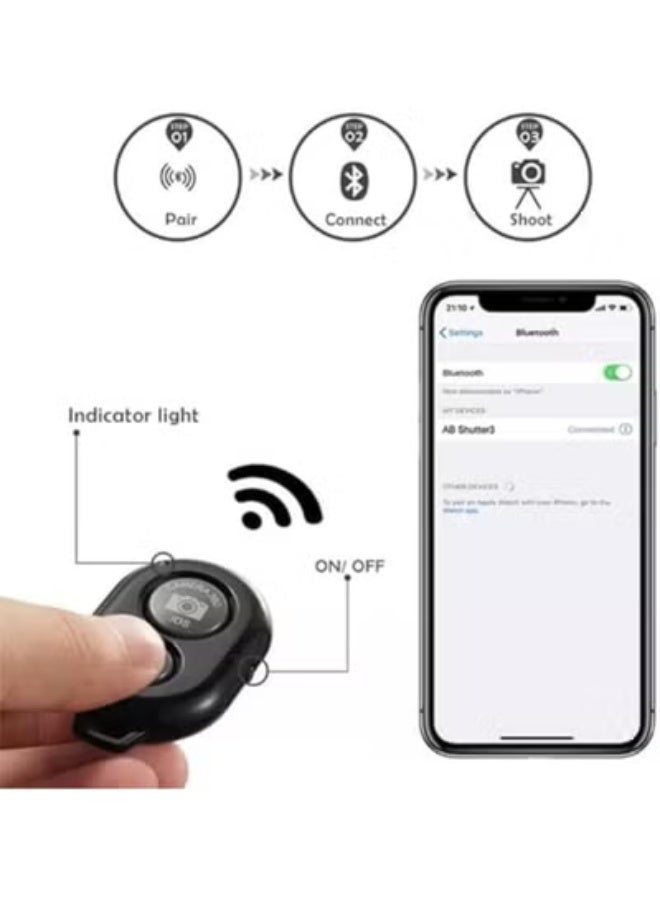 عدة تصوير فيديو مع عصاية سيلفي – عملية وسهلة الاستخدام لجميع الهواتف الذكية - Image 3