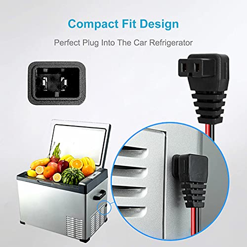 Cllena Car Refrigerator DC Power Cord, 12V/24V Car Fridge Cooler Power Supply Cables for Alpicool, COSTWAY, ARB, ICECO, Setpower, JoyTutus - Image 5