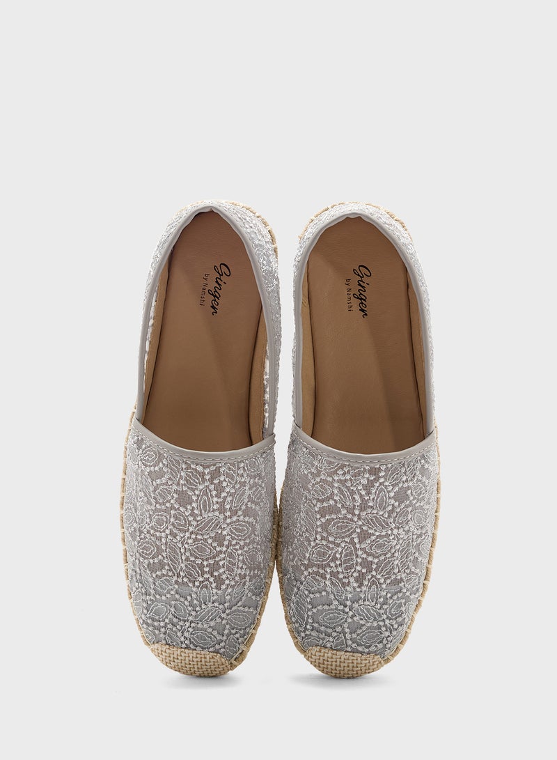 Ginger Lace Espadrille  - Image 4