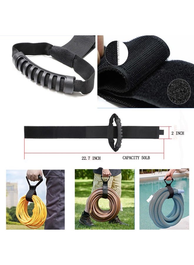 Secfanya Garden Hose Hanger Wall Mount,Cast Iron Garden Hose Holder Storage(2PC) (Orange) - Image 4
