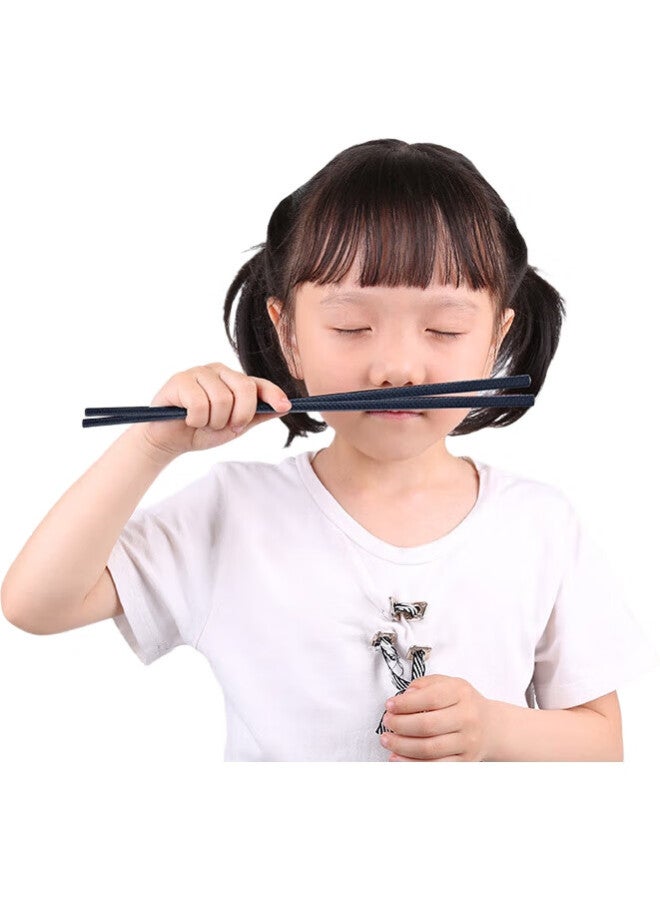 JD.com Jingzao Alloy Chopsticks, High-Quality Household Chopsticks, Heat-Resistant Non-Slip Chopsticks, Hotel-Grade Chopsticks, 6 Pairs - Image 1