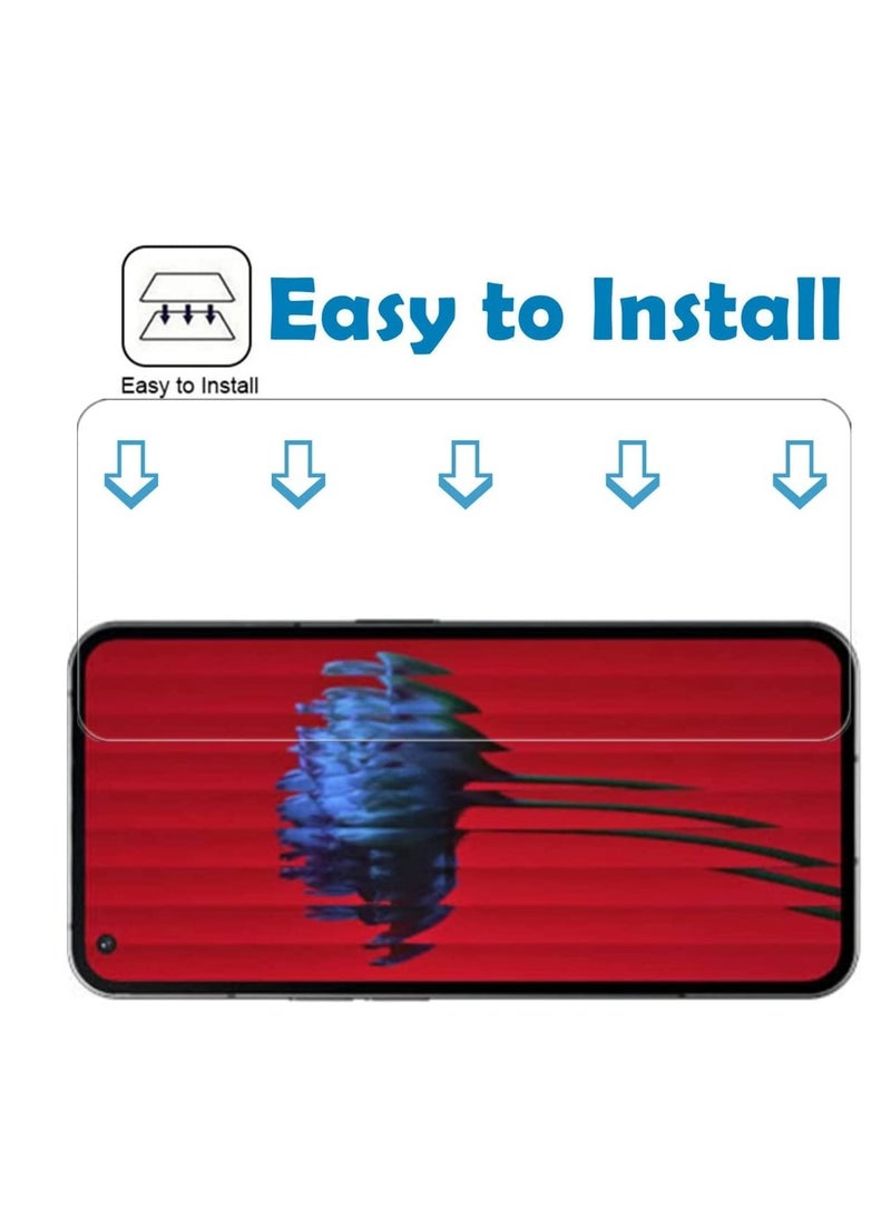 DUSALA Tempered Glass for Nothing phone 1 Glass Screen Protector 2 Pcs High Defintion Clear Scratch Resistant Easy Installation Screen Tempered Glass for Nothing phone 1 - Image 4