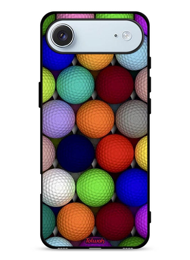 Tolwak Apple iPhone Air Protective Case Cover Balls Abstract Art - Image 1