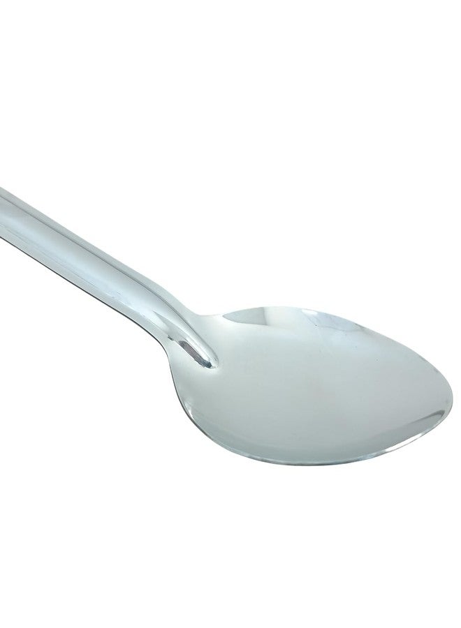 OCSParts OCS Parts Professional Series Set of 12 Cooking Spoons | 13-Inch Stainless Steel Stirring and Basting Spoon for Home and Commercial Kitchens | Dishwasher Safe (12, 13-Inch) - Image 4