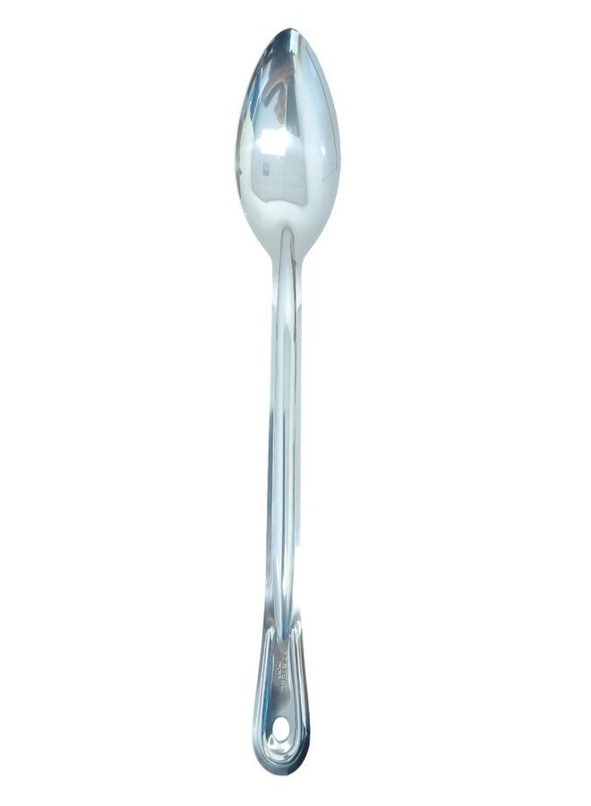OCSParts OCS Parts Professional Series Set of 12 Cooking Spoons | 13-Inch Stainless Steel Stirring and Basting Spoon for Home and Commercial Kitchens | Dishwasher Safe (12, 13-Inch) - Image 3