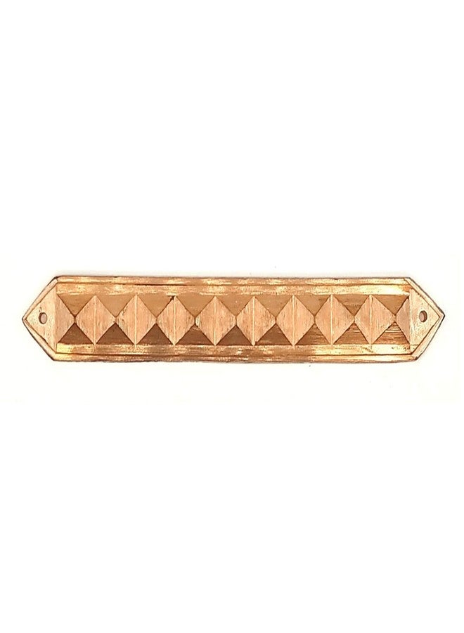 Plus Value Copper Vastu Pyramid Divider Patti Strip 100x Powerful Vaastu Remedies for Toilet Defect, Dividing Space to Cure Vastu Defects - Image 1