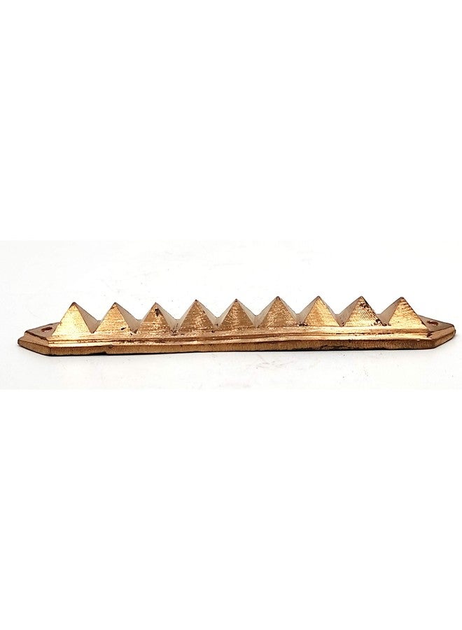 Plus Value Copper Vastu Pyramid Divider Patti Strip 100x Powerful Vaastu Remedies for Toilet Defect, Dividing Space to Cure Vastu Defects - Image 3