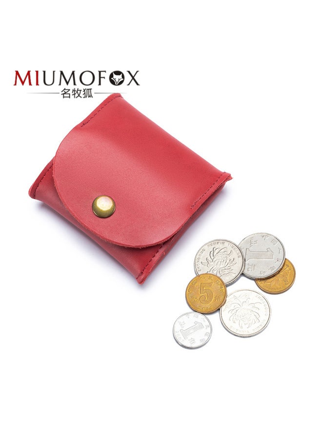 Leather Pouch Kraft Coin Bag Mini Headset Bag Small Storage Bag New