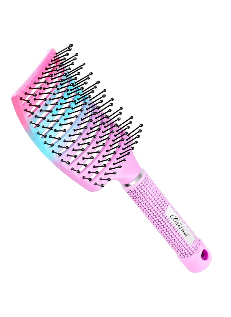 Bsisme - Vented Paddle Brush for Faster Blow Drying  Detangling Hair Brush for Women and Men Professional Styling Brush for Curly Thick or Straight Hair - Image 1