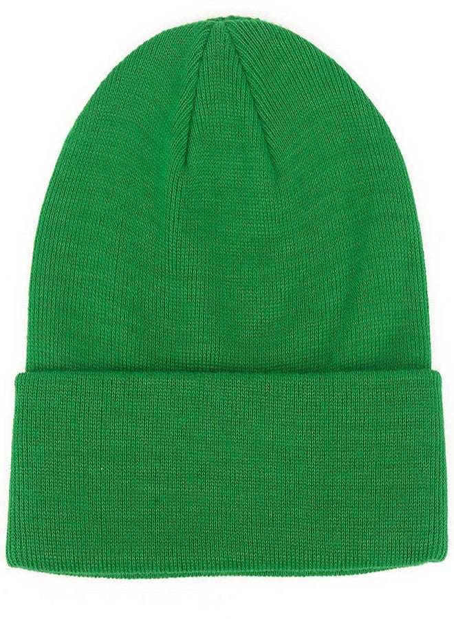 MaxNova St. Patrick's Day Green Beanie Women Men's Slouchy Beanie Cap - Image 2
