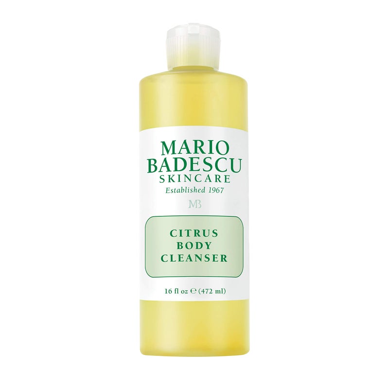 Mario Badescu Citrus Body Cleanser - Lightweight Shower Gel Soap with Grapefruit and Orange Peel Extracts - Fresh and Moisturizing Body Wash for Men and Women, 16 Fl Oz - Image 1