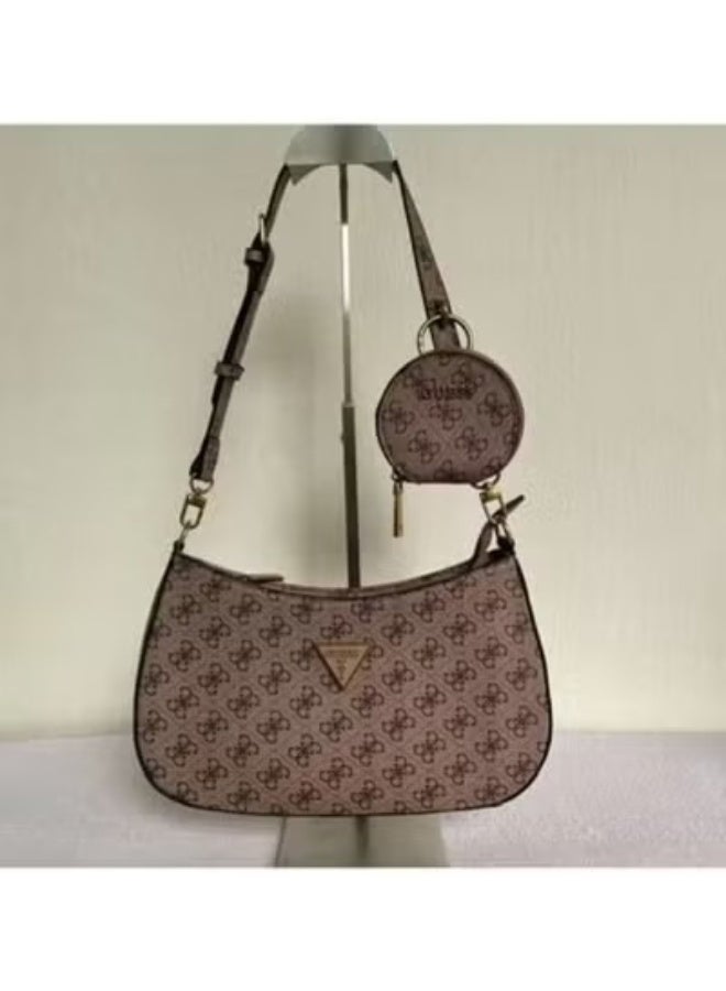 GUESS Womens Noelle Shoulder Bag - Image 1