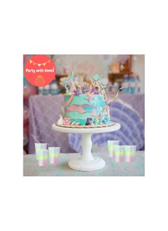 Party with Emma 102-Piece Mermaid Party Supplies Pack  - Image 3