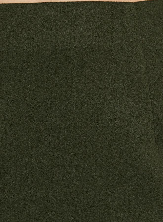 ستايلي تنورة ميدي سادة بشق جانبي  - Image 3
